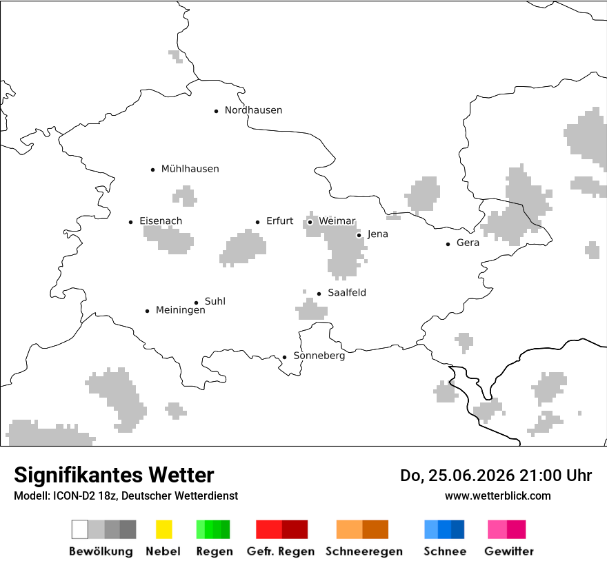 Signifikantes Wetter