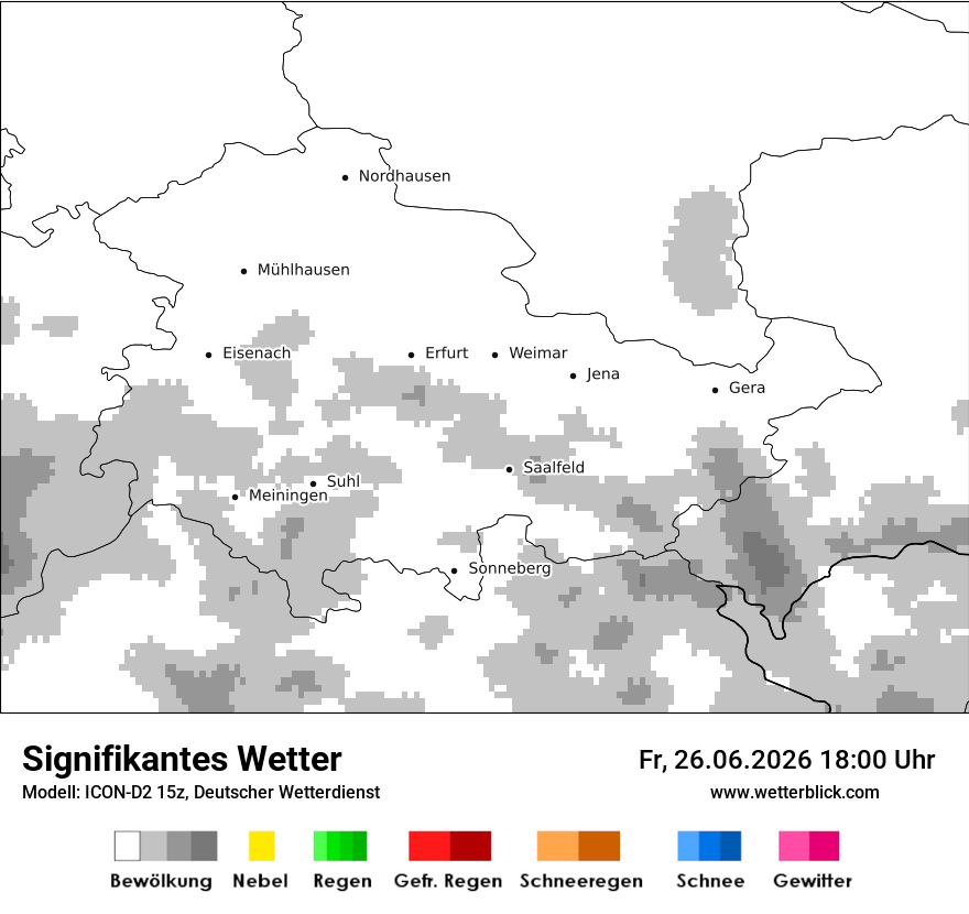 Signifikantes Wetter