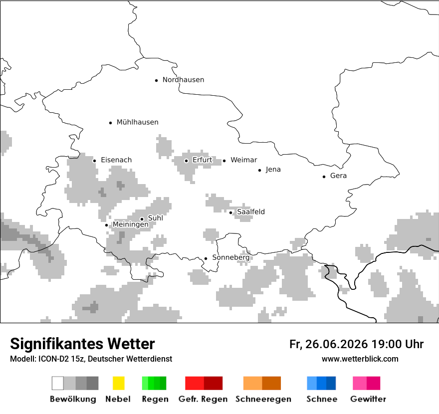 Signifikantes Wetter
