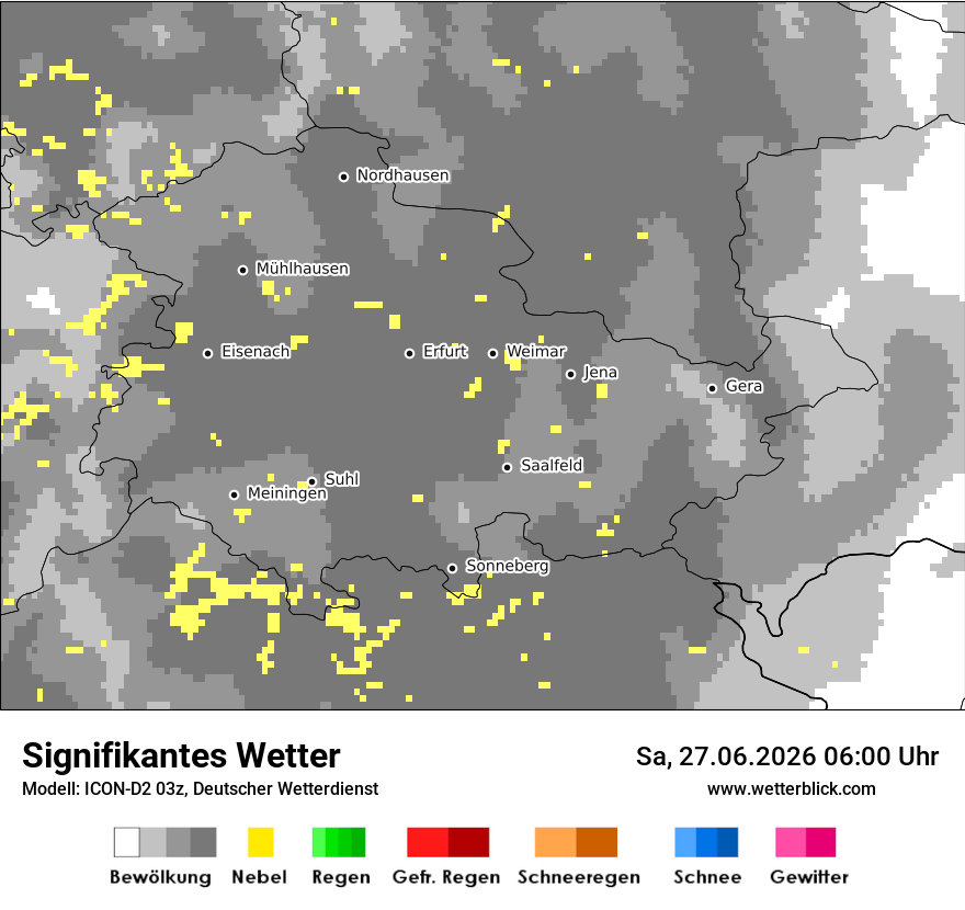 Signifikantes Wetter