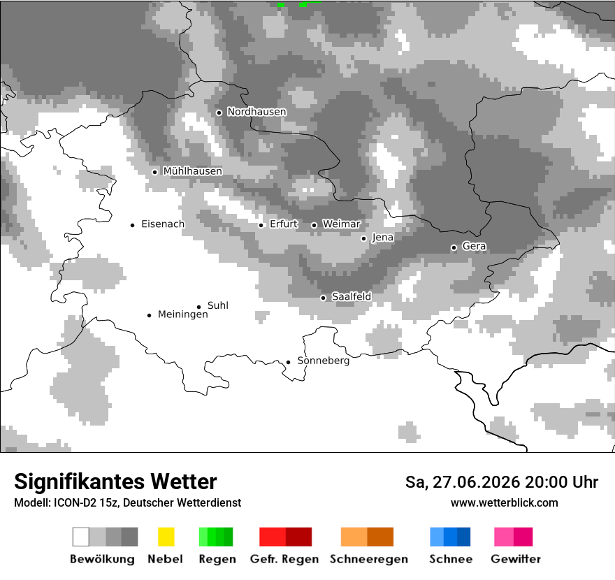 Signifikantes Wetter