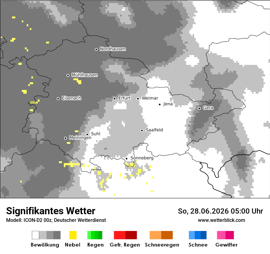 Signifikantes Wetter