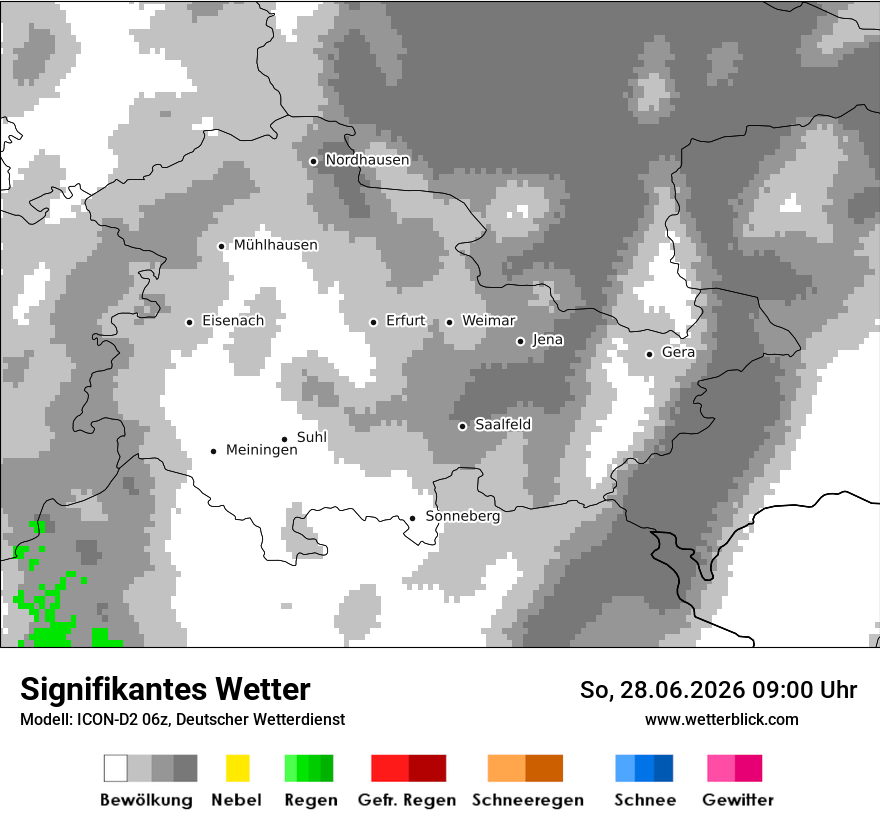 Signifikantes Wetter