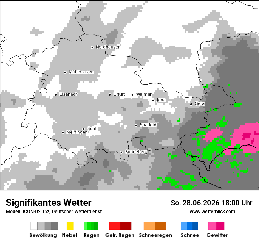 Signifikantes Wetter