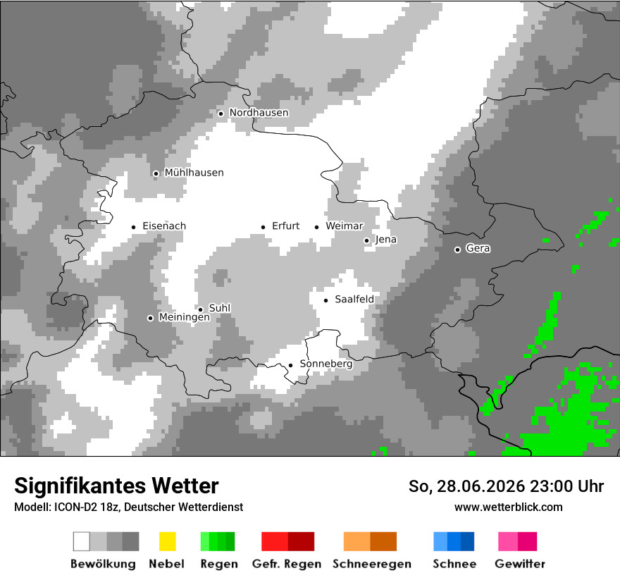 Signifikantes Wetter