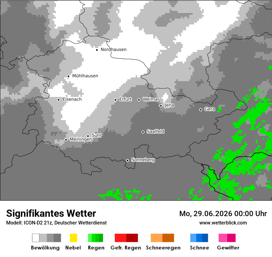 Signifikantes Wetter