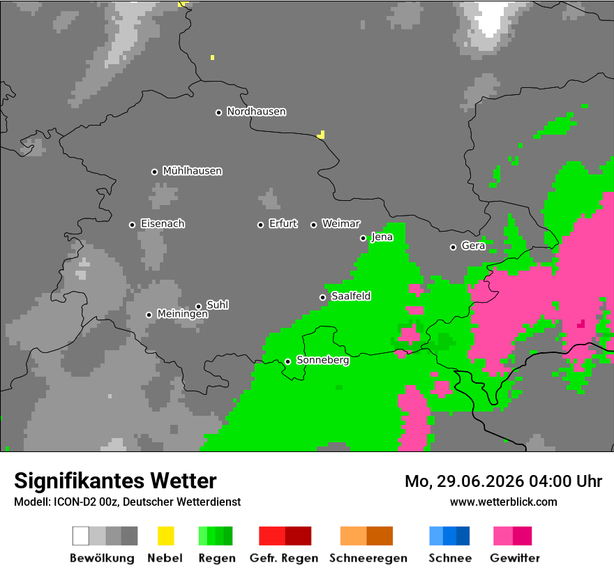 Signifikantes Wetter