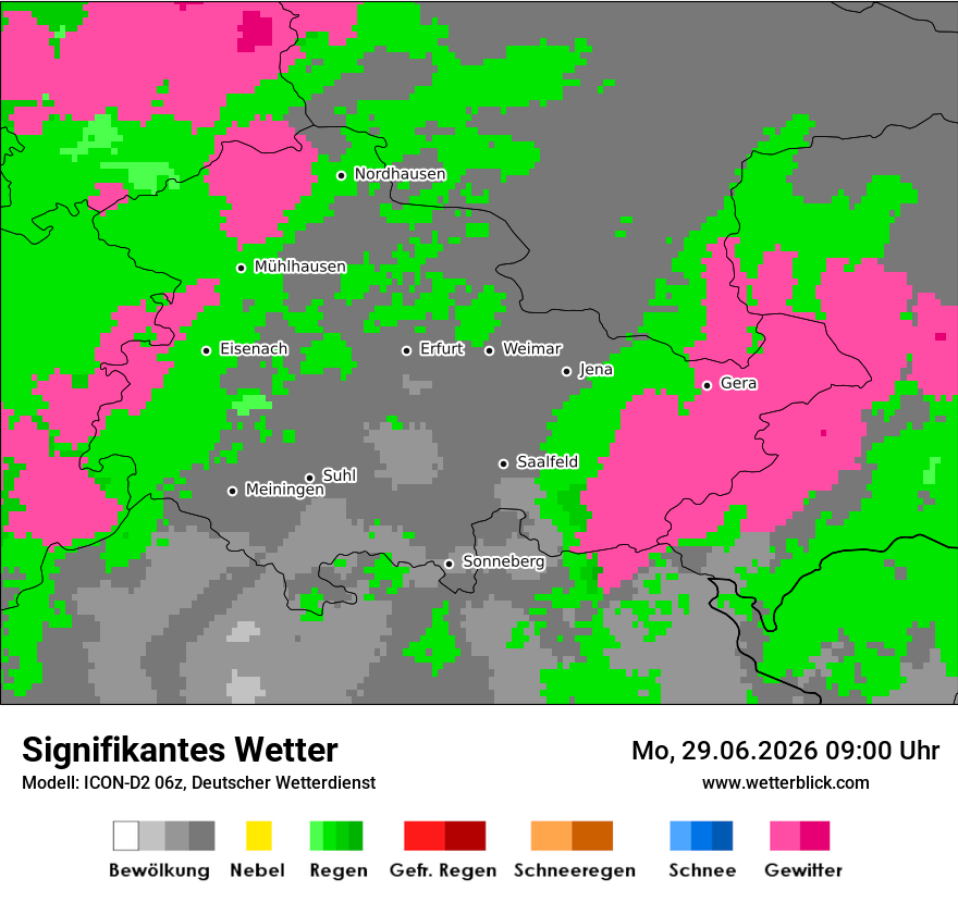 Signifikantes Wetter