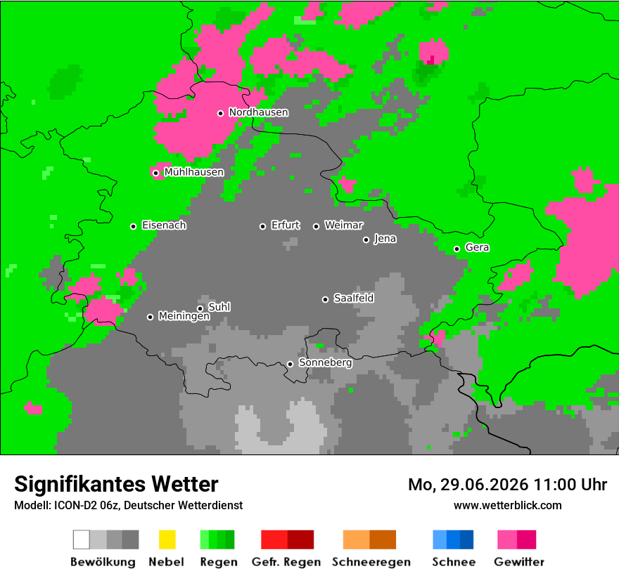 Signifikantes Wetter