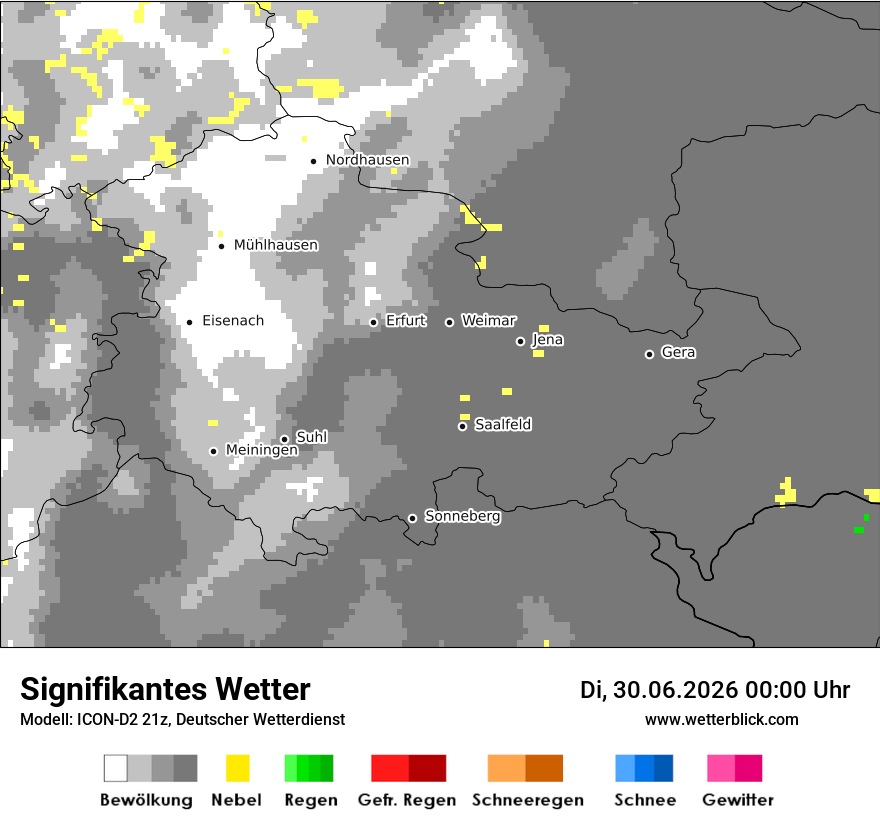 Signifikantes Wetter