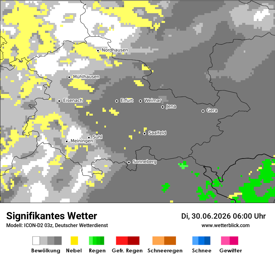 Signifikantes Wetter