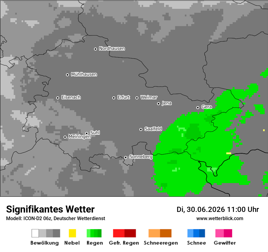 Signifikantes Wetter