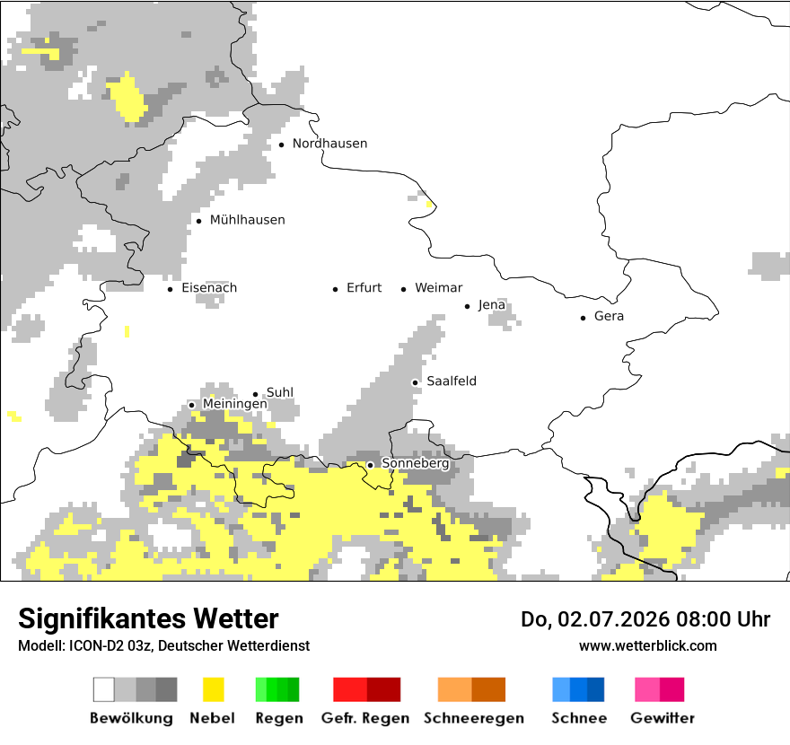 Signifikantes Wetter