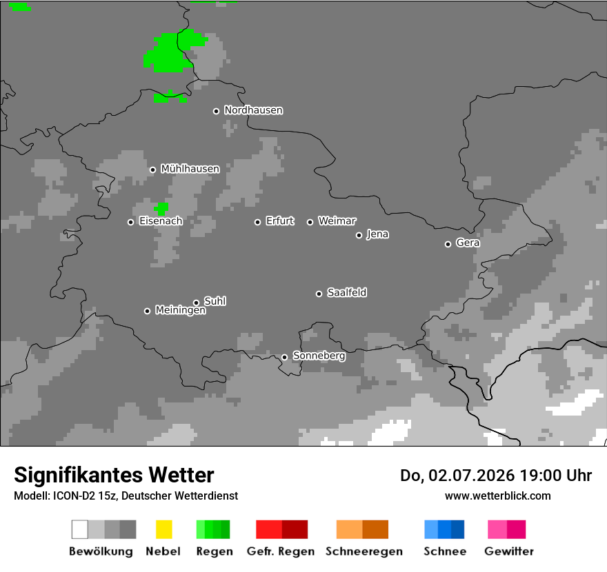 Signifikantes Wetter