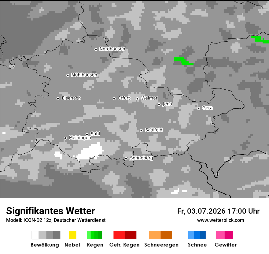 Signifikantes Wetter