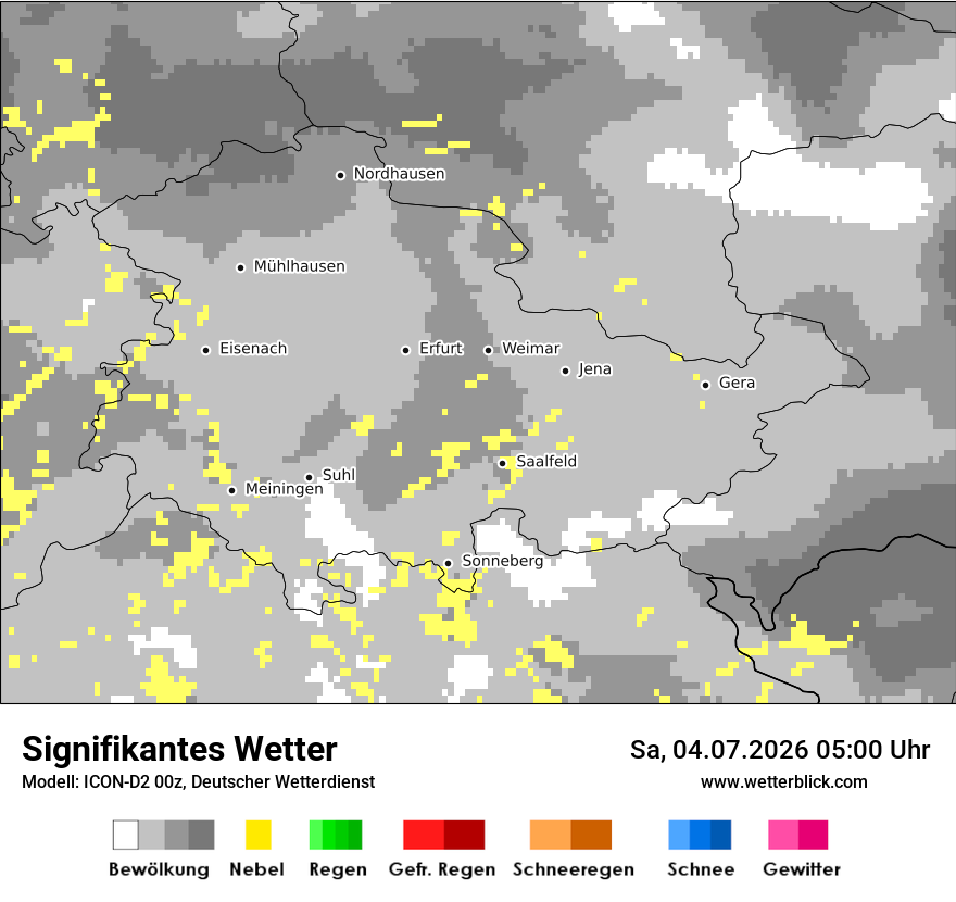 Signifikantes Wetter