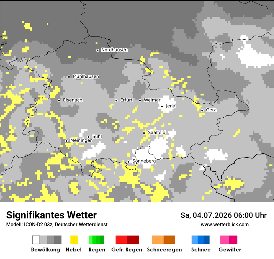 Signifikantes Wetter