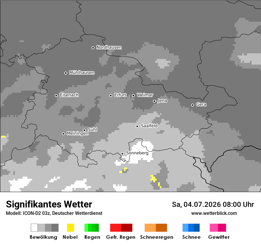 Signifikantes Wetter