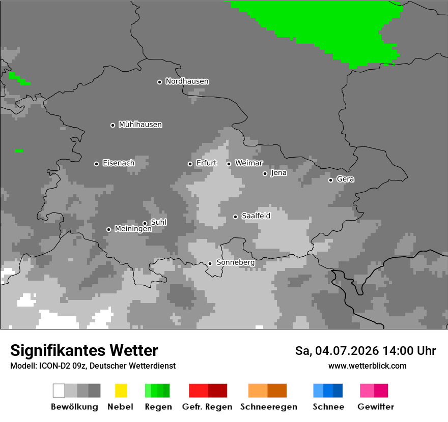Signifikantes Wetter