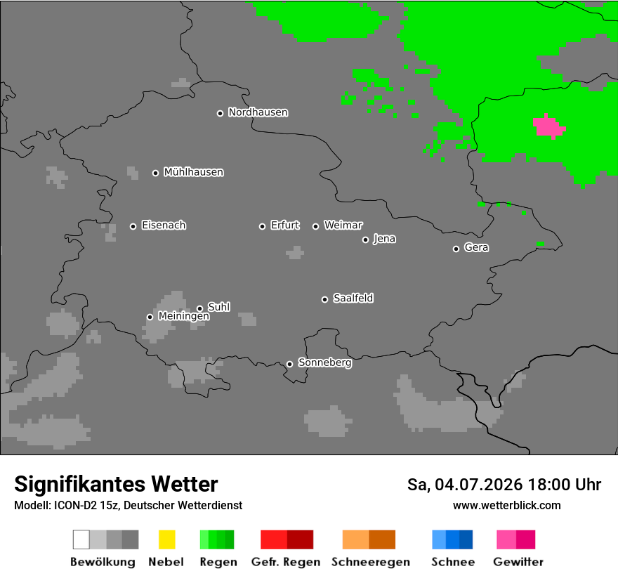 Signifikantes Wetter