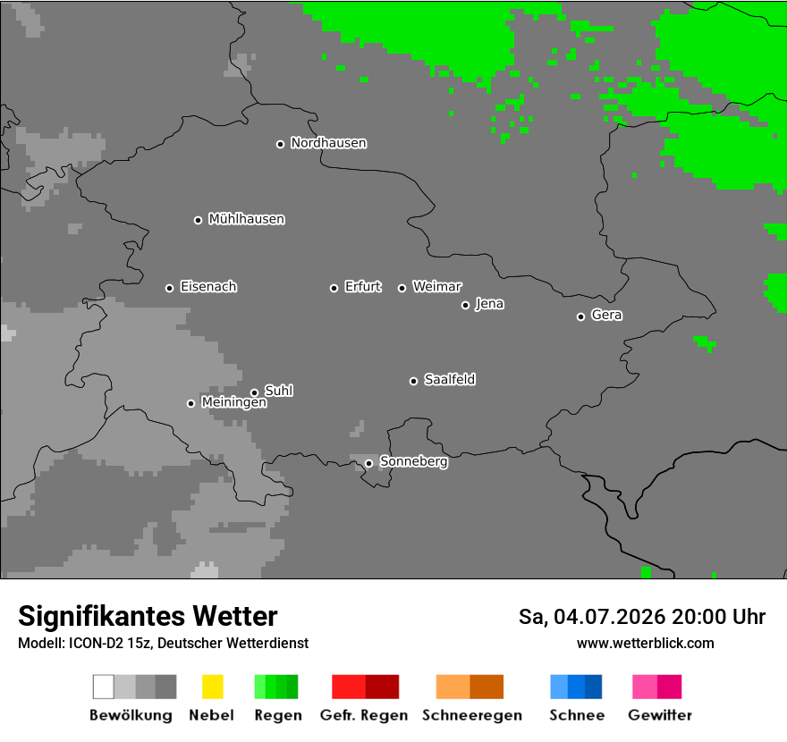 Signifikantes Wetter
