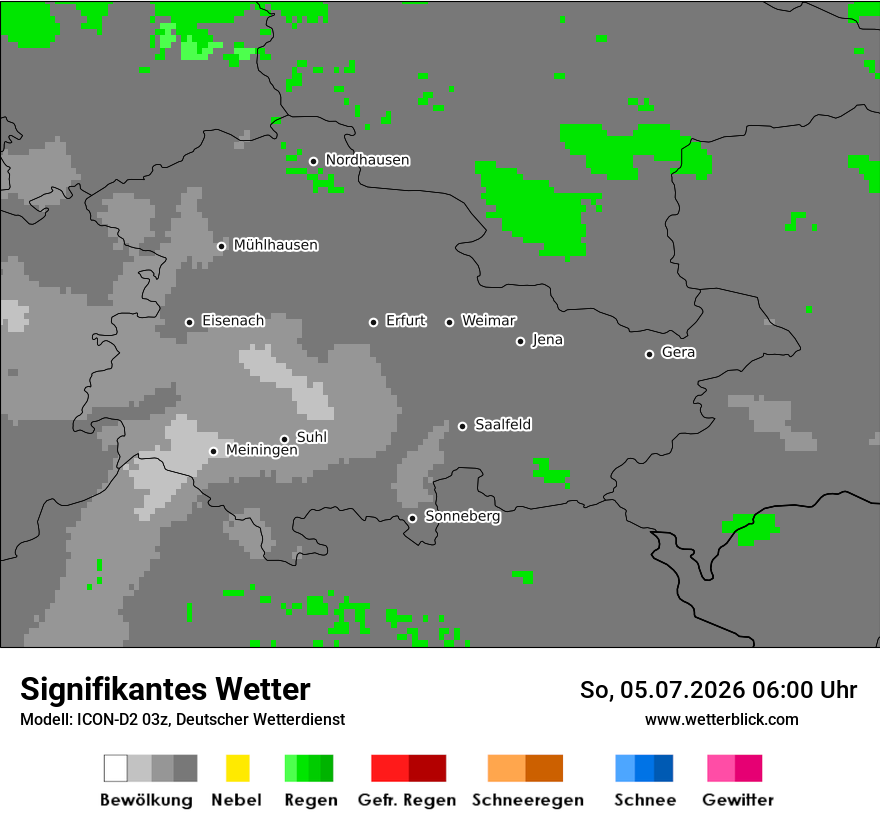 Signifikantes Wetter