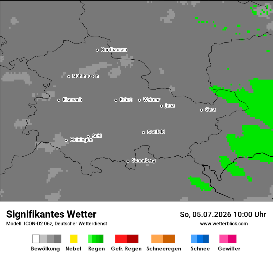 Signifikantes Wetter
