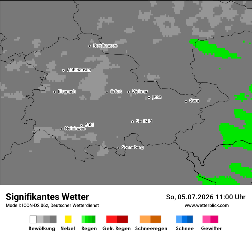 Signifikantes Wetter