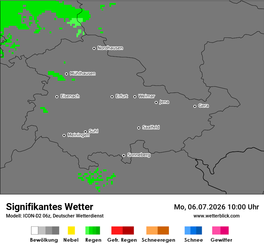 Signifikantes Wetter