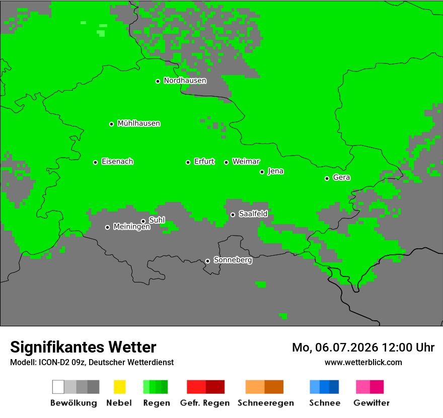 Signifikantes Wetter