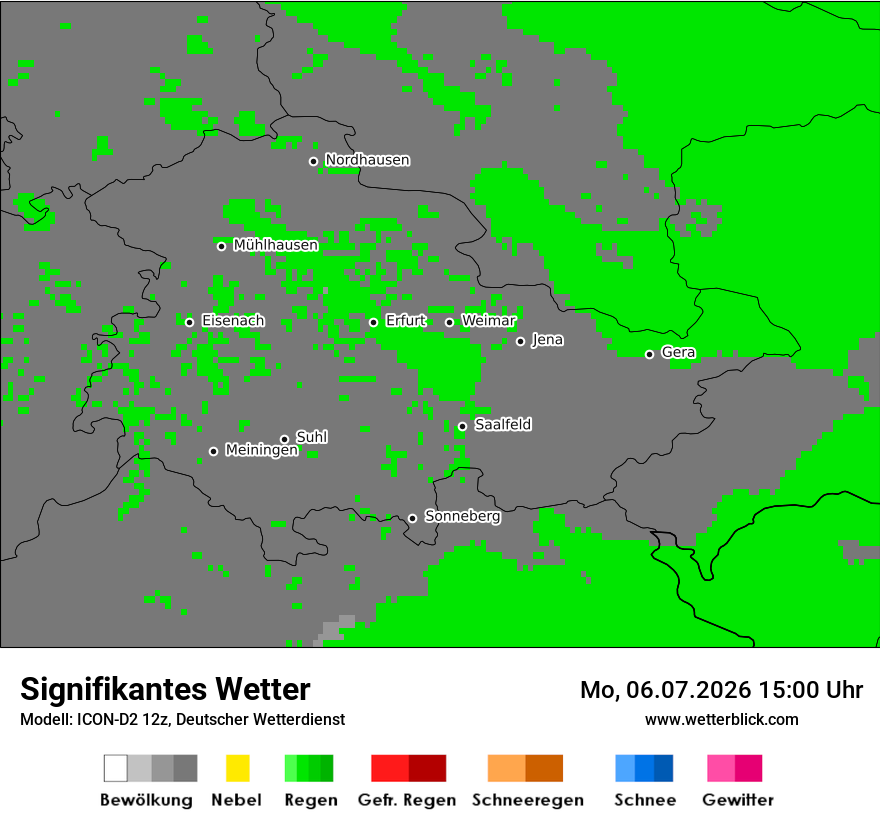 Signifikantes Wetter