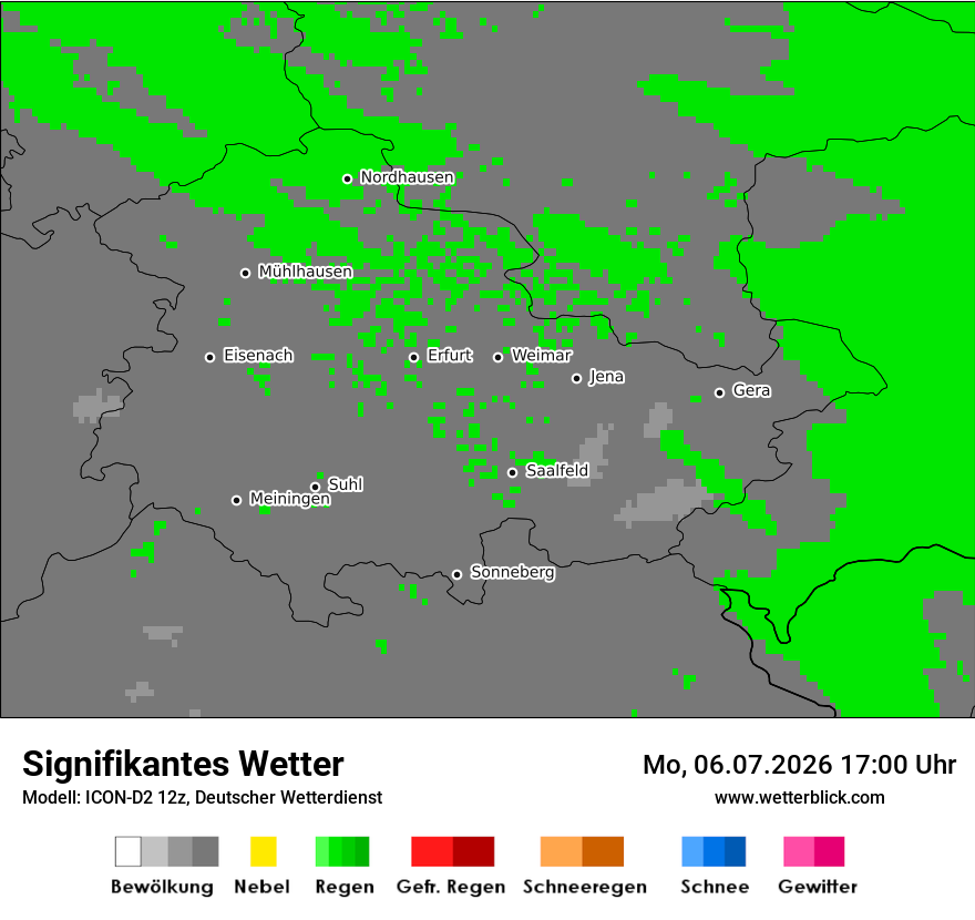 Signifikantes Wetter