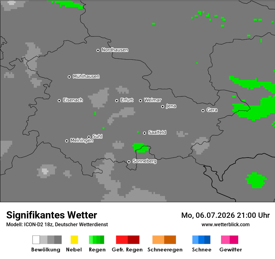 Signifikantes Wetter