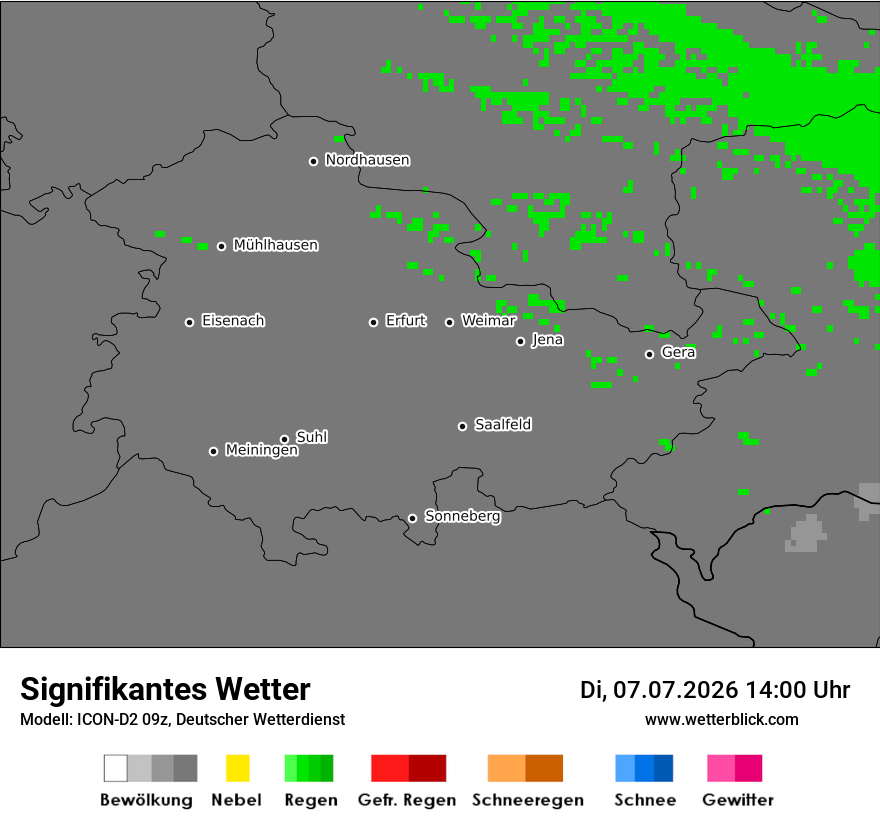 Signifikantes Wetter