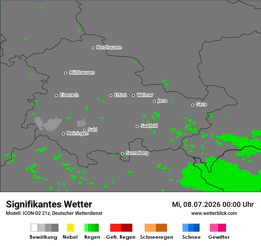 Signifikantes Wetter