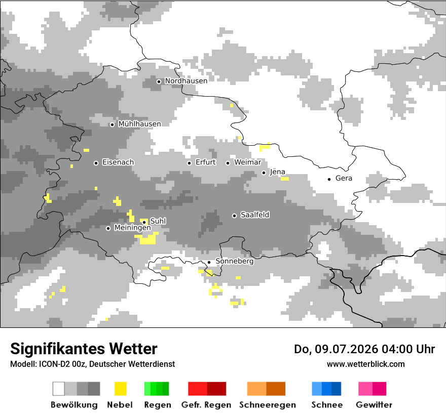 Signifikantes Wetter