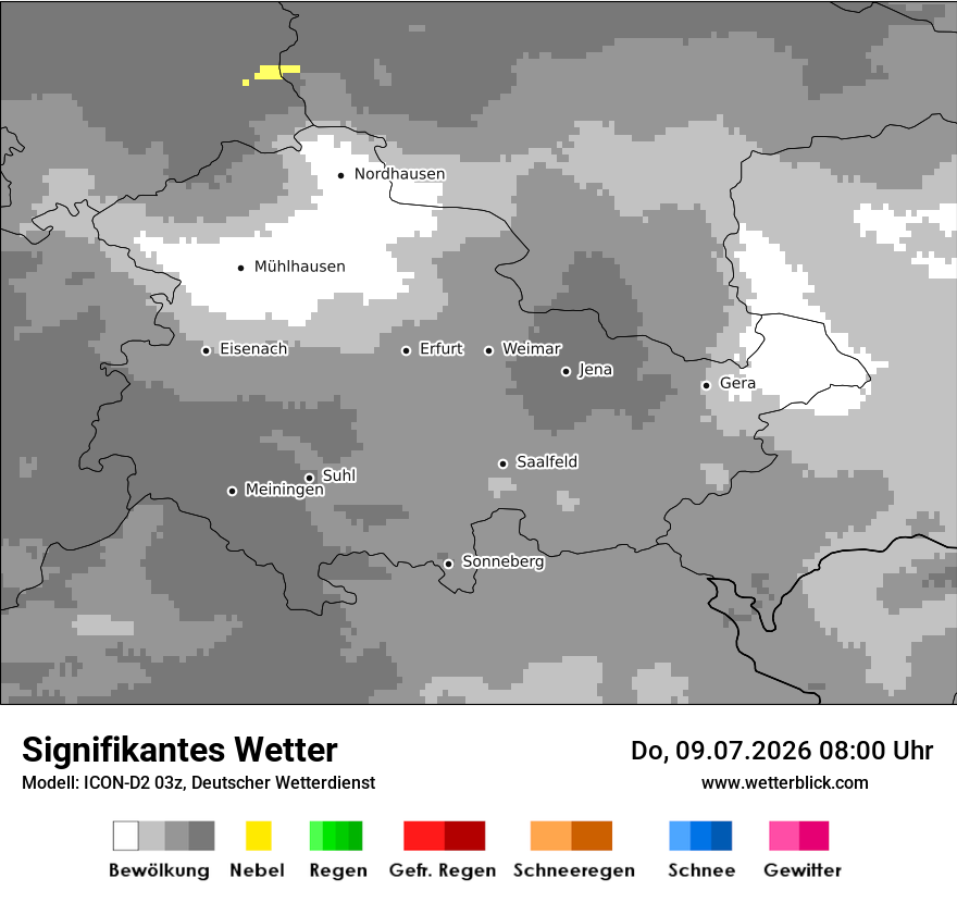 Signifikantes Wetter
