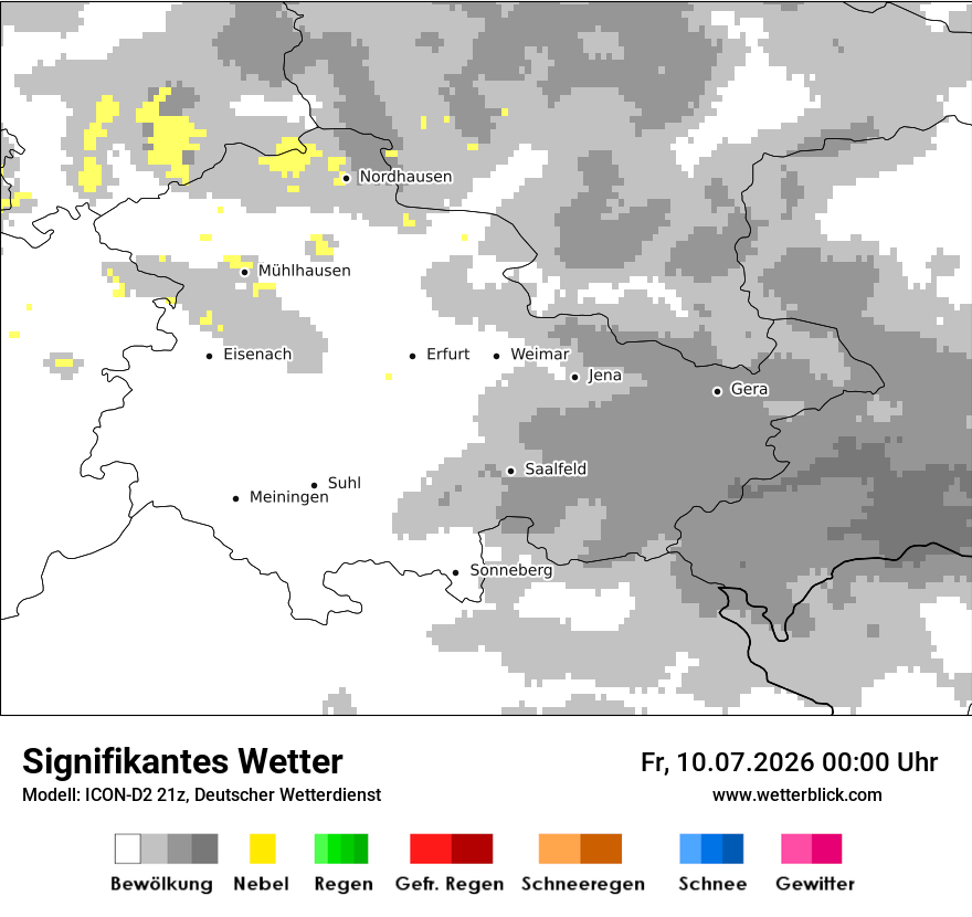 Signifikantes Wetter