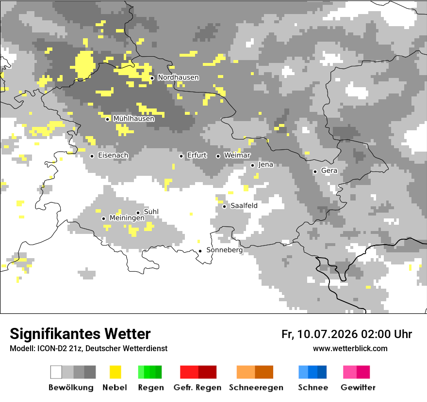 Signifikantes Wetter