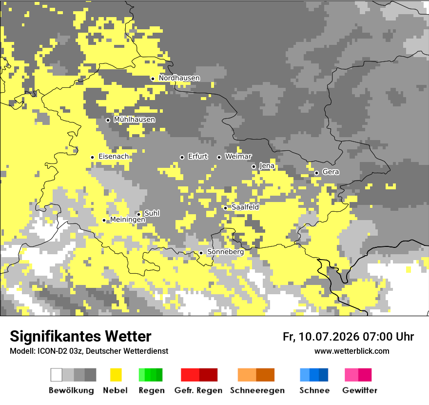 Signifikantes Wetter