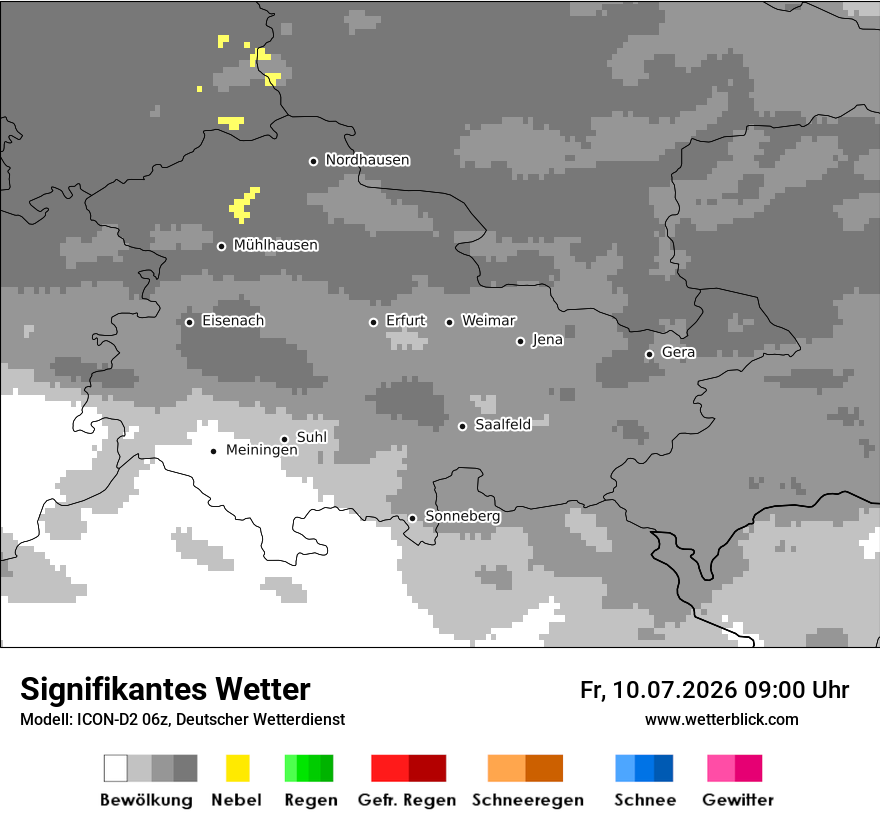 Signifikantes Wetter