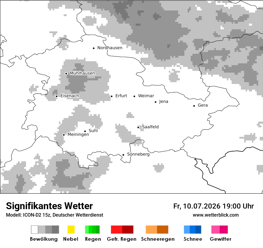 Signifikantes Wetter
