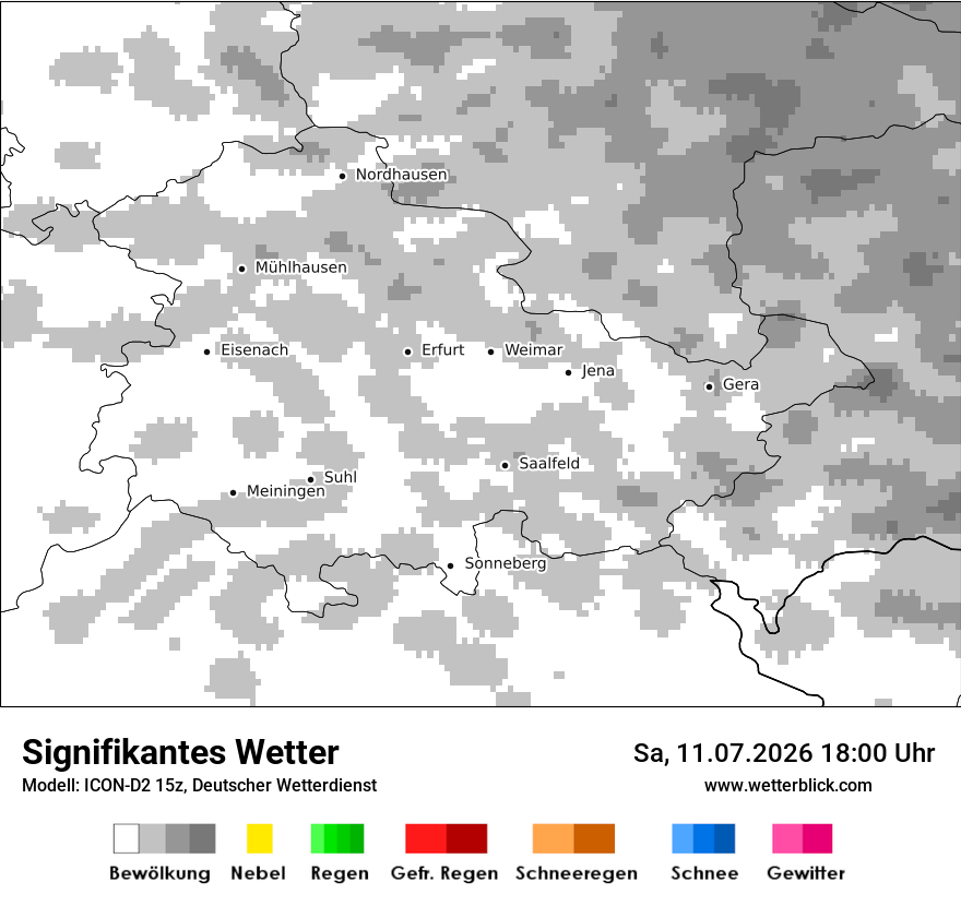 Signifikantes Wetter