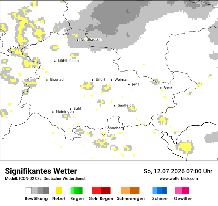 Signifikantes Wetter