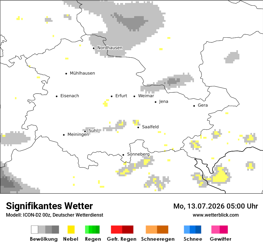 Signifikantes Wetter