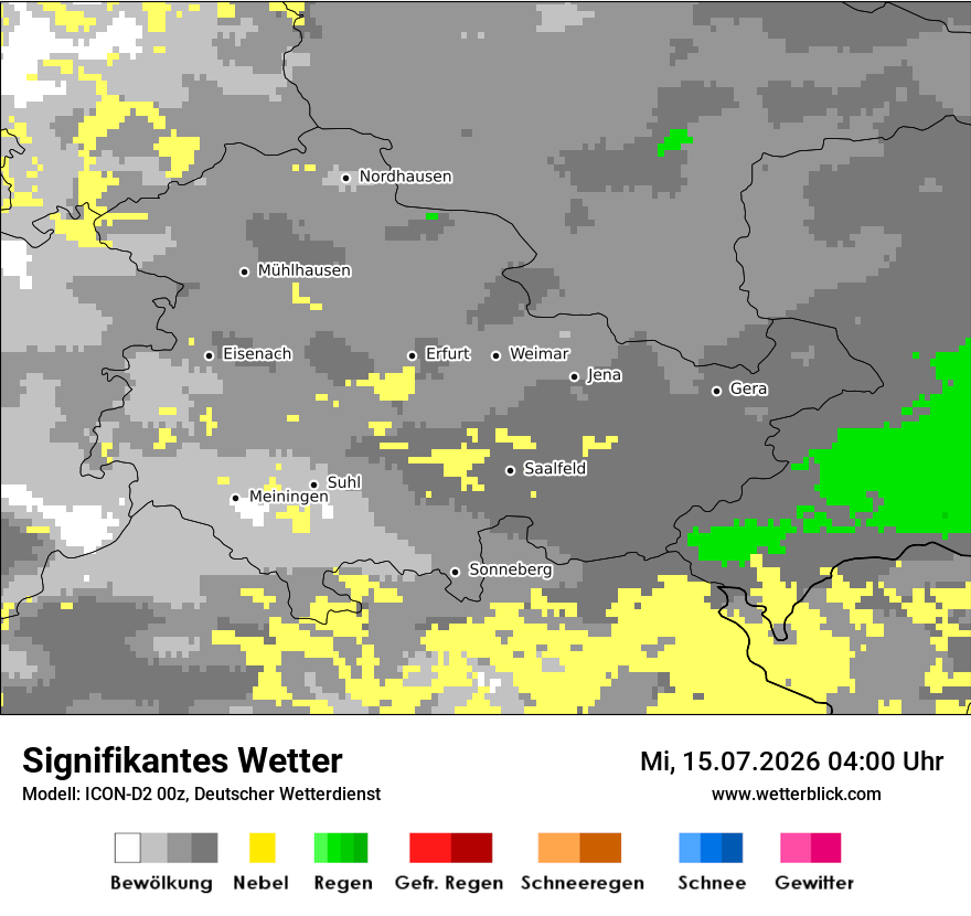Signifikantes Wetter