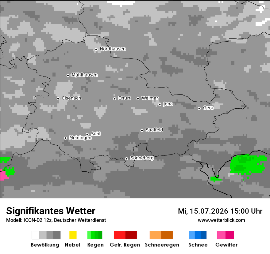 Signifikantes Wetter