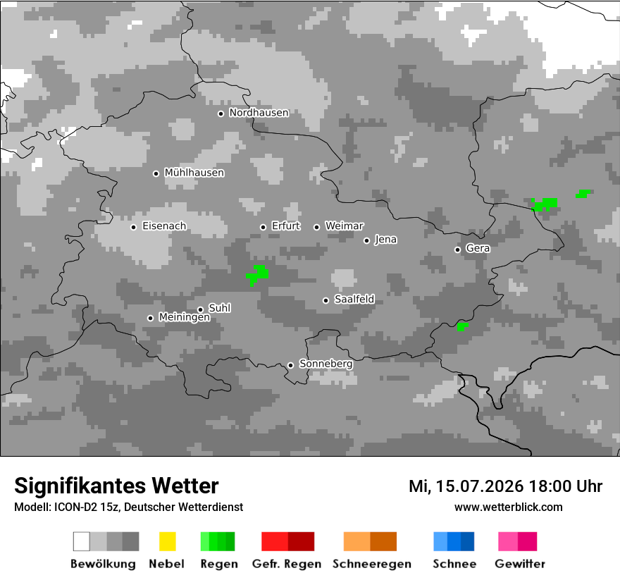 Signifikantes Wetter