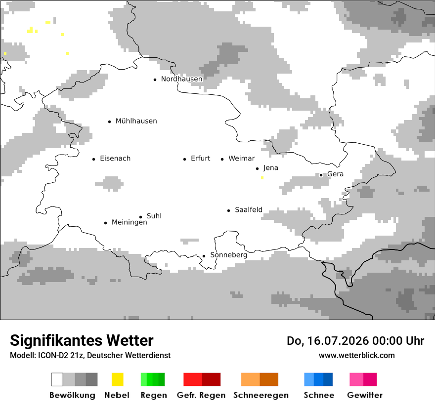 Signifikantes Wetter