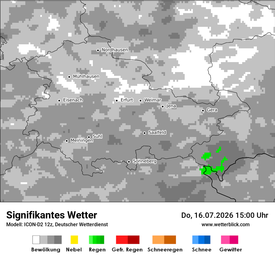 Signifikantes Wetter